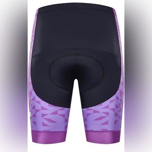 VEBE Women High Waist Cycling Shorts Comfort 3D Gel Padded Bike Bicycle Biking P